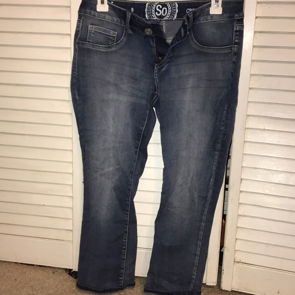 SO cropped jeans